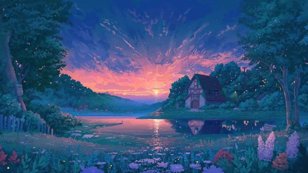 背景横向动漫高清背景图