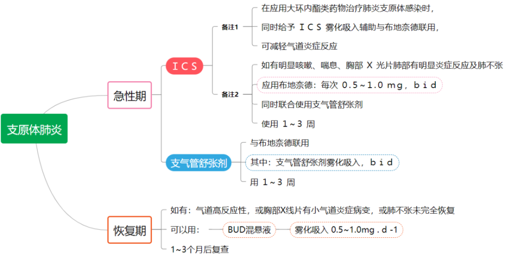 4 慢性支气管炎急性发作期 5 支原体肺炎