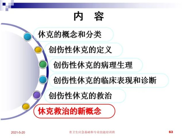 ppt创伤性休克的紧急救治,再详细不过了!