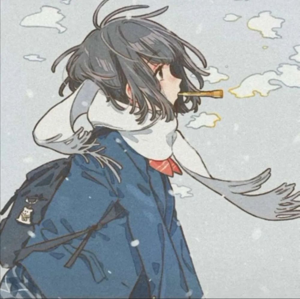 套图|头像 背景图一套·动漫女头系列.