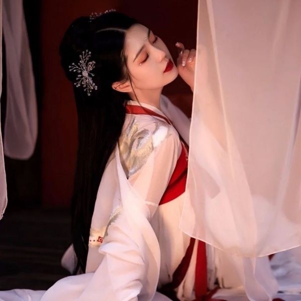 古风真人女生头像一望绝飞鸥宇宙正清幽