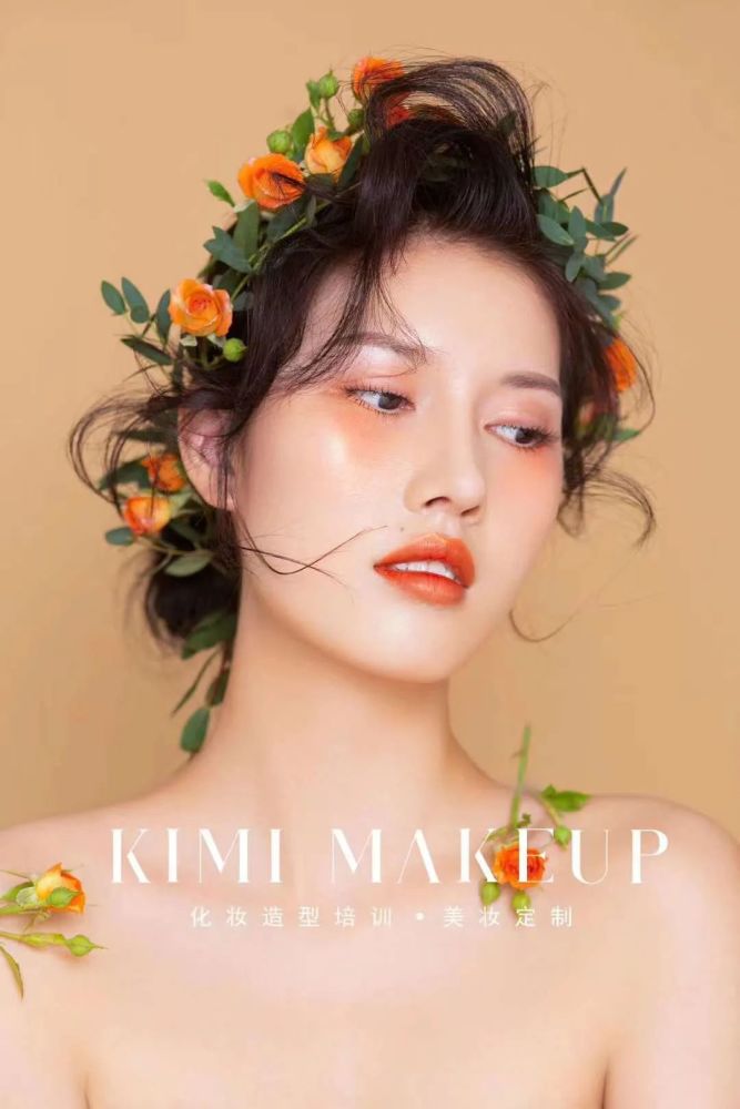 图库化妆造型欣赏|唯美鲜花造型,赋予新娘浪漫清新的气息!