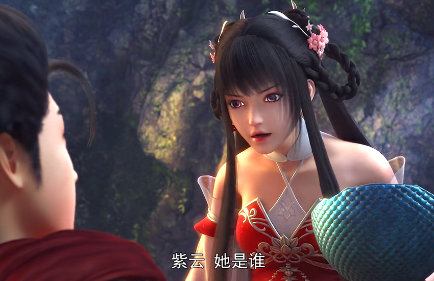 完美世界:火灵儿脸红吃醋太可爱,穿裙子飞天走光,安全