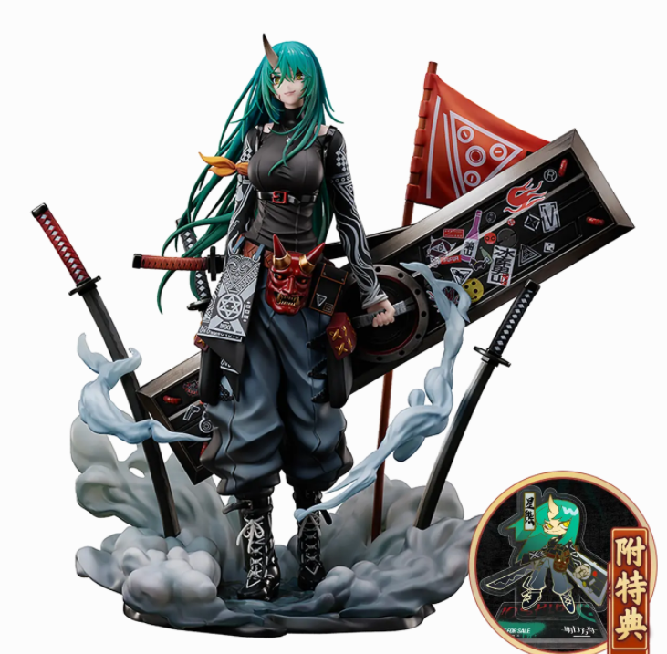 明日方舟星熊狩标浪人手办公开 细节拉满的超帅气鬼姐