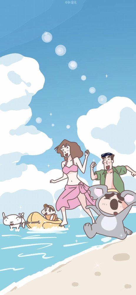 壁纸@蜡笔小新,童年记忆