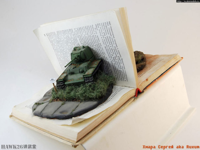 从战场到博物馆:kv-1重型坦克征战传奇 俄罗斯模型爱好者佳作