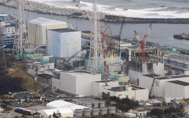 图为日本福岛第一核电站