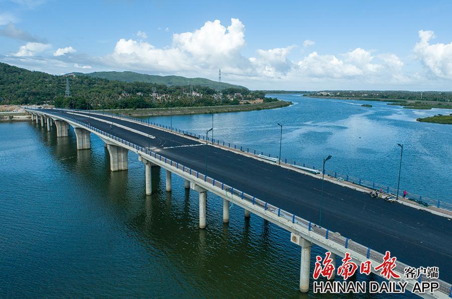 陵水安马大桥预计7月1日通车