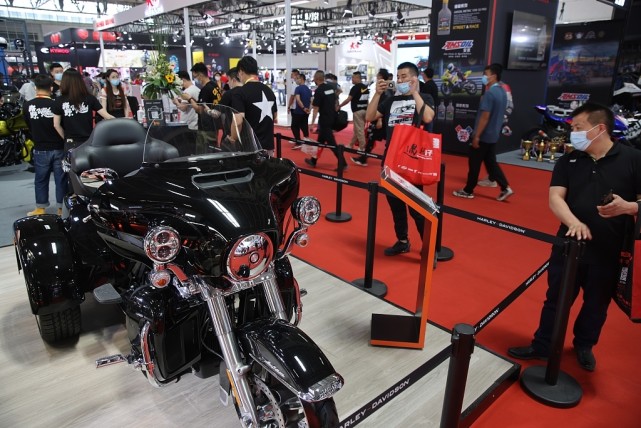 北京:2021北京国际摩托车展览会开幕