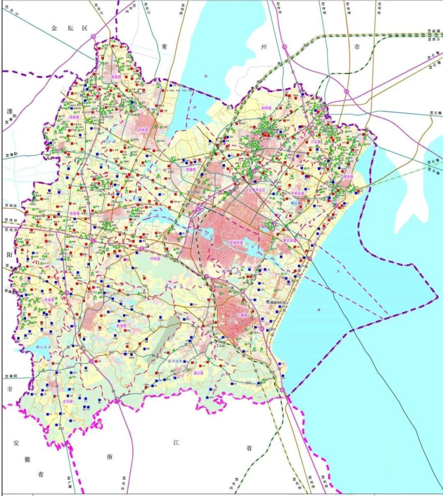 优秀国土空间规划项目展宜兴市镇村布局规划2019版