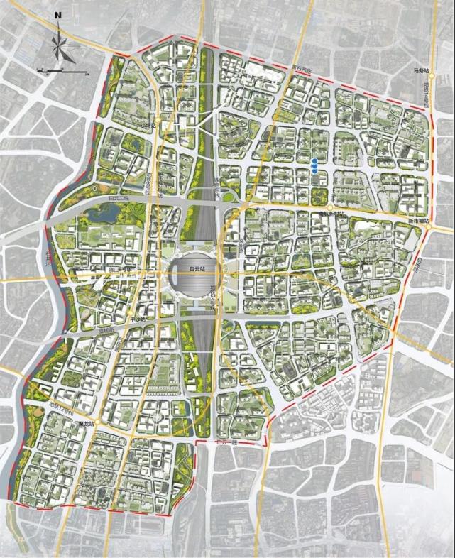 白云｜棠涌片区规划有5条地铁线路，配套住宅、商业、中小学腾讯新闻 