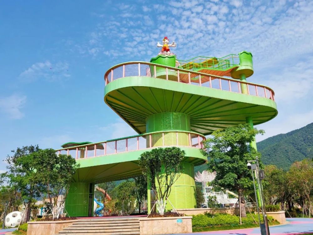 360°视觉盛宴!肇庆市儿童公园闪亮地标—景观塔明天开放
