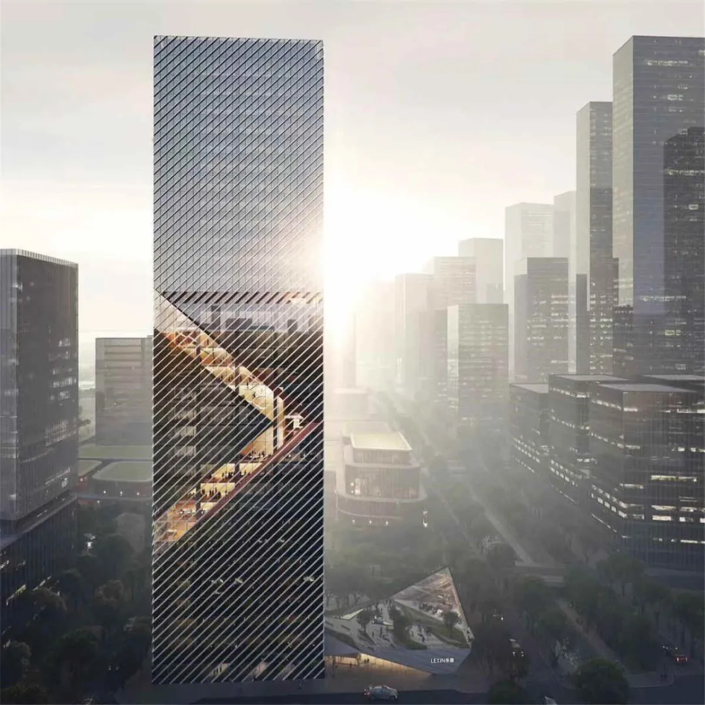 深圳又一地标性摩天楼乐信总部大厦预计2024年建成