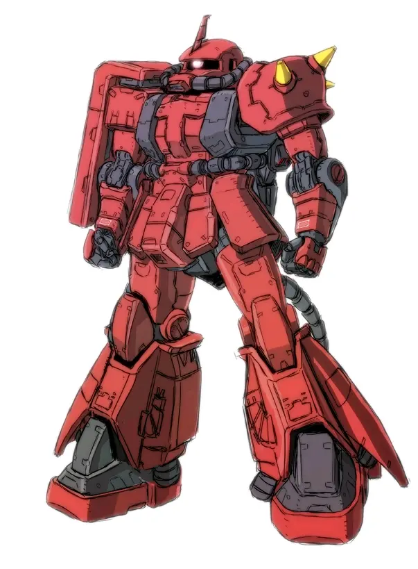 模玩控:《机动战士高达》16种配色扎古插画,大家喜欢哪款配色?