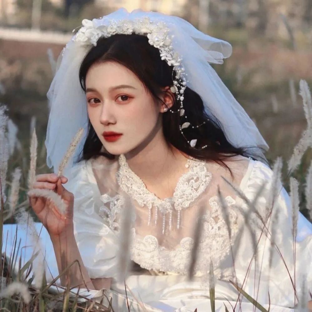 头像|美到炸的婚纱女头