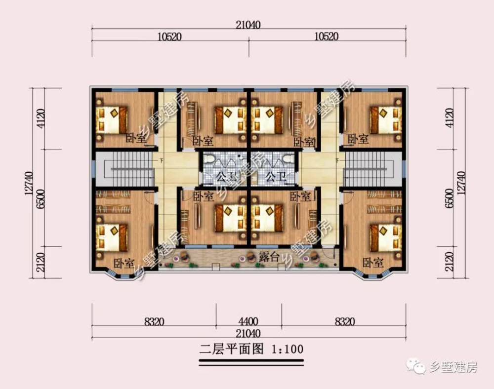 兄弟共堂屋欧式二层双拼别墅,邻居看了都喜欢