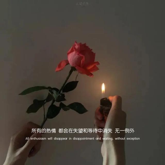 关于暗恋的句子,越读越心酸!