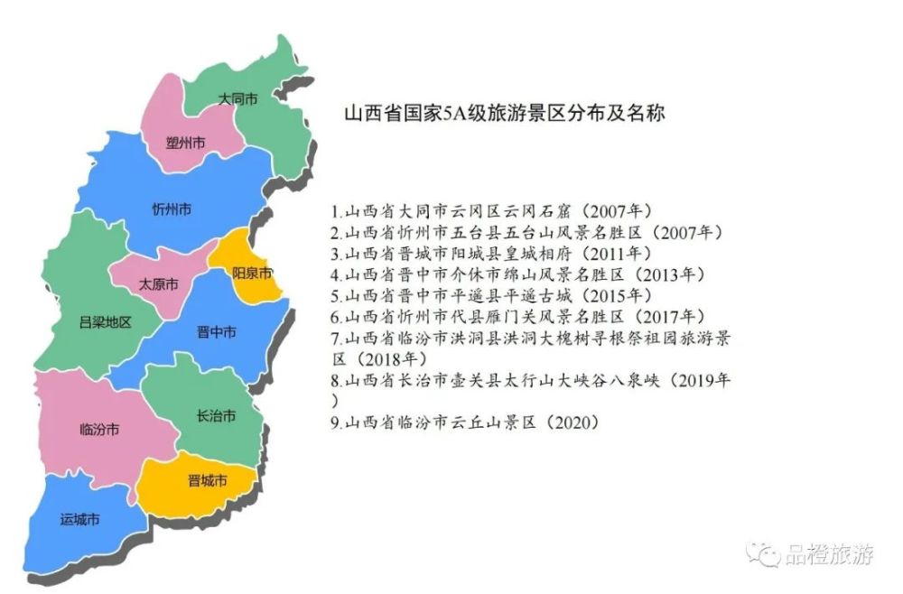 盘点306家国家5a级旅游景区全景图