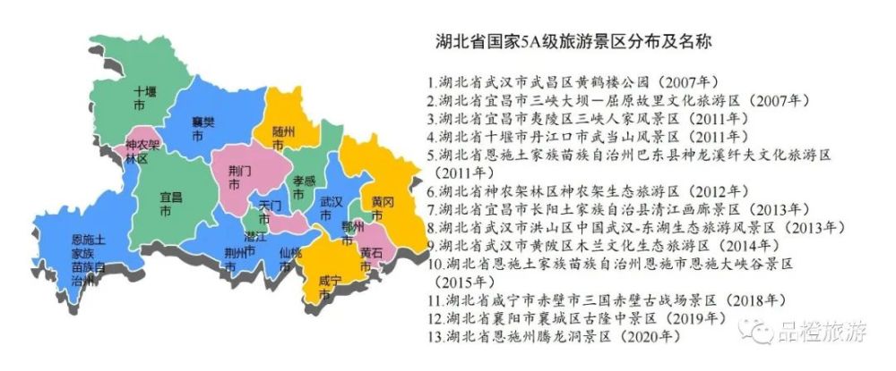 盘点306家国家5a级旅游景区全景图