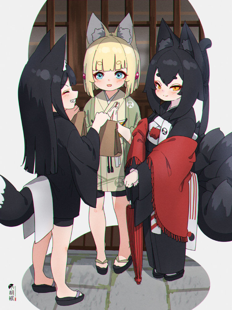 可爱小狐娘!萝莉画师九六胡椒 作品欣赏