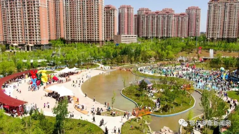坐等"勤健"的你去感受一番 出行攻略 水岸新城中心公园北临文明路,南