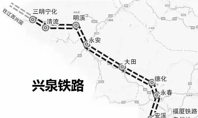 7,浦梅铁路:该项目也是分段建设,先期开工建宁至冠豸山段.