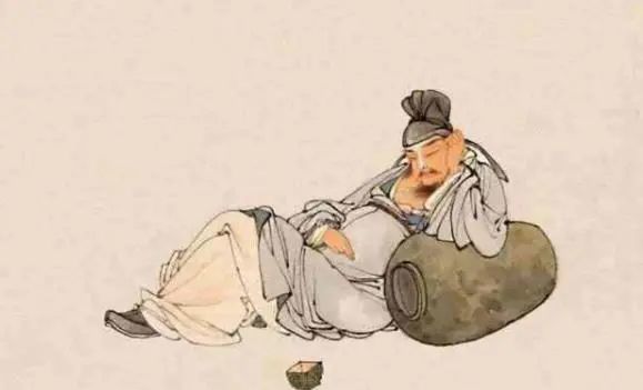 古代出名的酒鬼,被妻子踹进酒缸,爬出来后说出3字