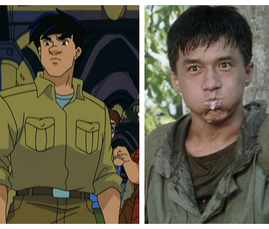 《成龙历险记》人物原型,小蛇原来是刘玉玲,小玉的是