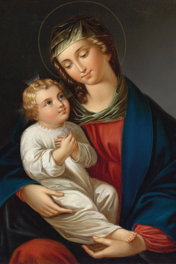 新教不承认"圣母"玛利亚东正教和天主教认为玛利亚是上帝特别为诞生