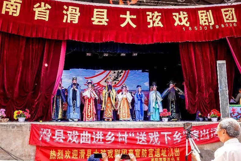 滑县遗址前,再现汉武帝时期历史场景!