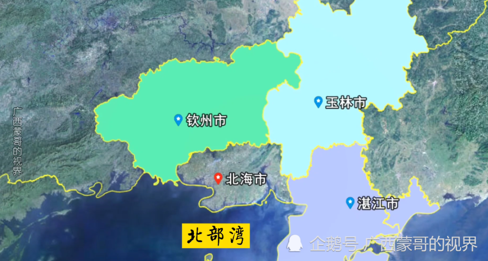 广西北海市:面积不到百色的十分之一,却拥有广西最大的海岛!