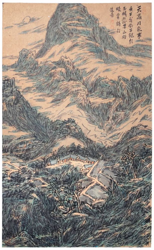 百年华诞 举国同庆‖朱卫平山水画作品选