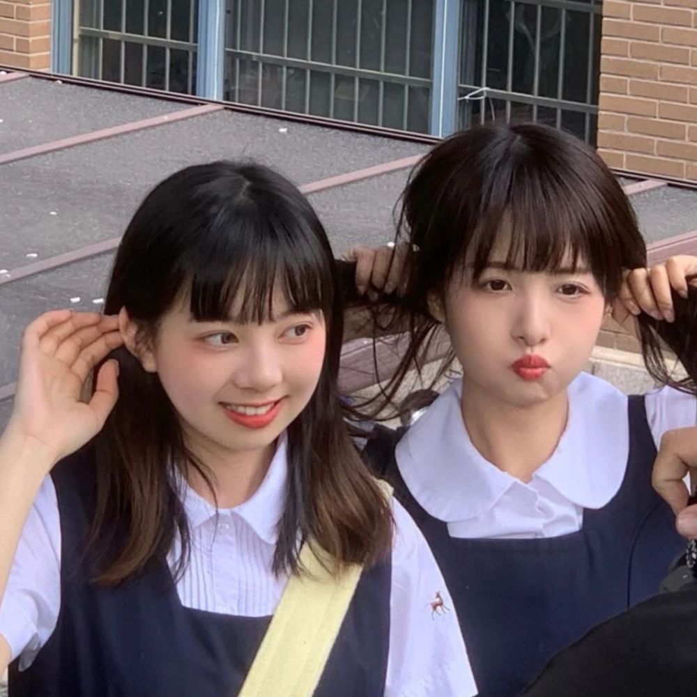 干净温柔的日系女头