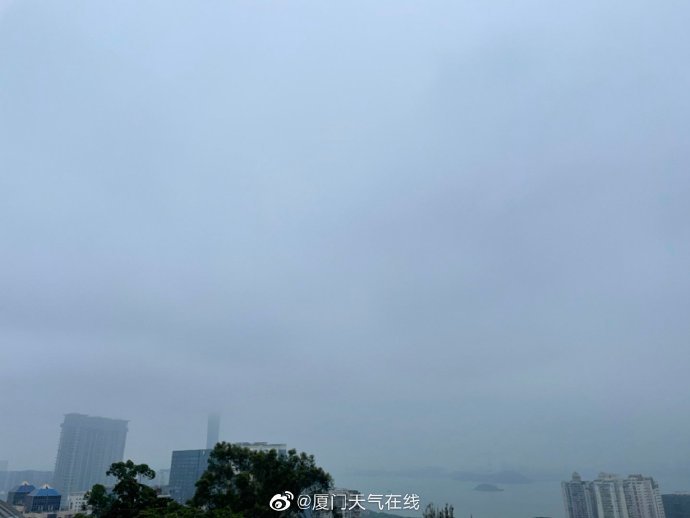 厦门天气在线29日06时发布:厦门天气