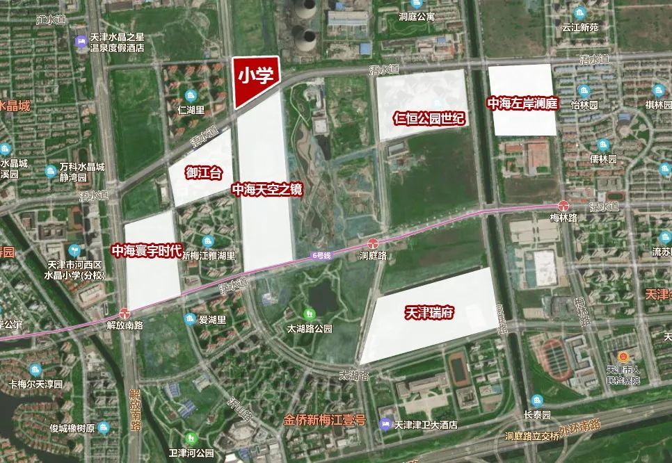 规划公示新梅江的重点小学建在这板块房价稳了