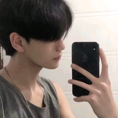 ins风温柔真人男头