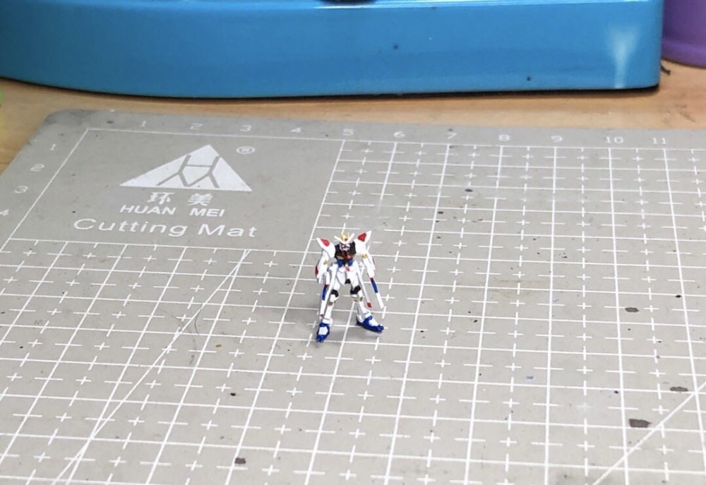 模玩控:机动战士高达mini精涂强袭自由高达模型