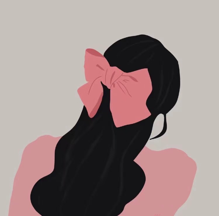 超好看的手绘女生头像