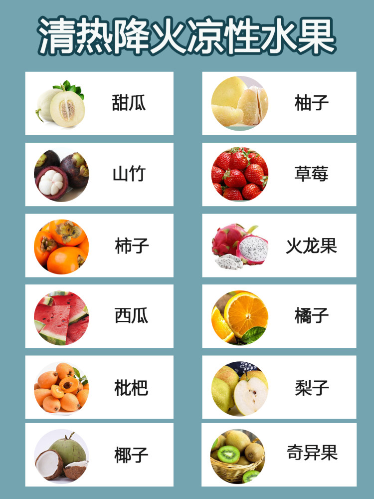 水果大盘点|什么是凉性水果?什么人适合吃?