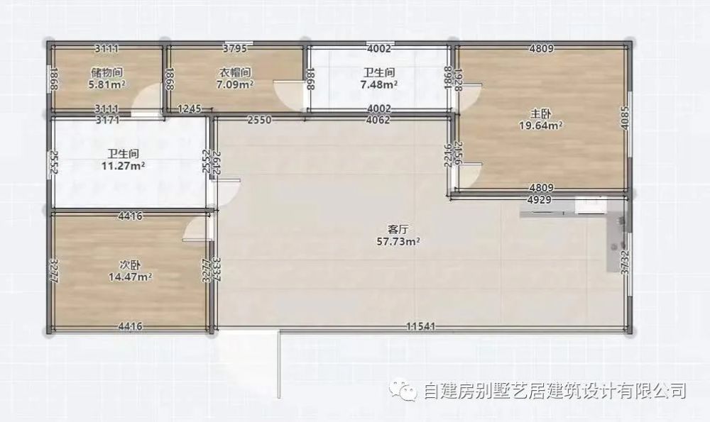 河北省邢台市任泽区天口乡现代风格一层别墅