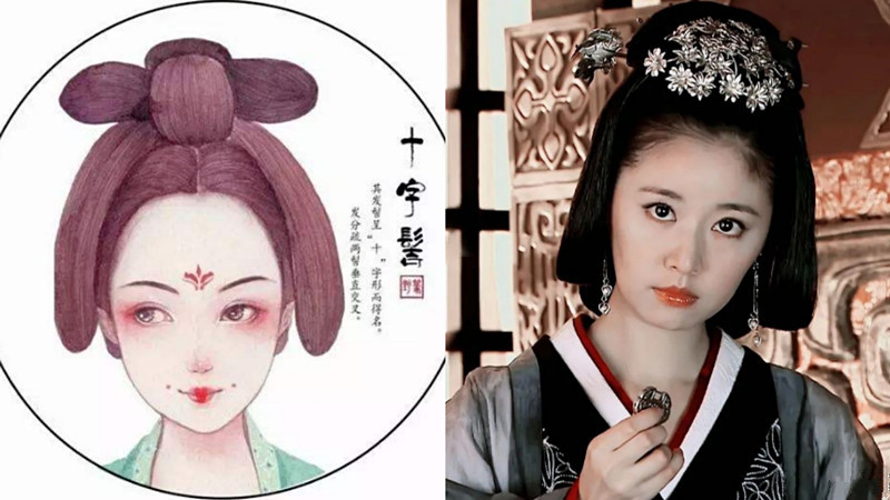看韩国这个飞仙髻我傻了,来!让你们见识一下真正的"中式发髻"