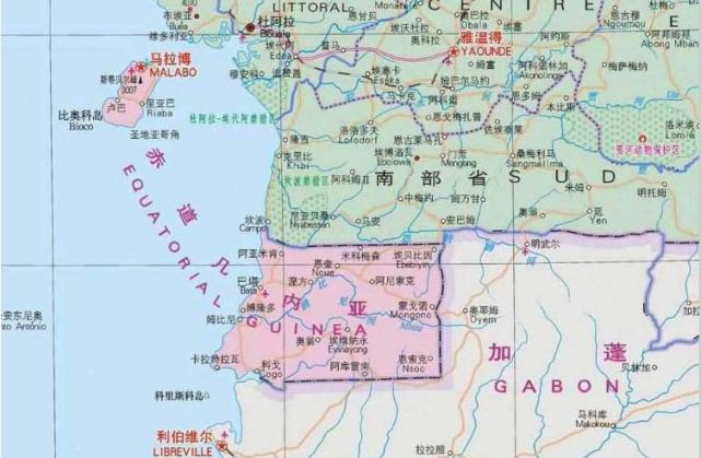 喀麦隆的无奈:近海最大岛屿属于赤道几内亚,出海受到一定限制