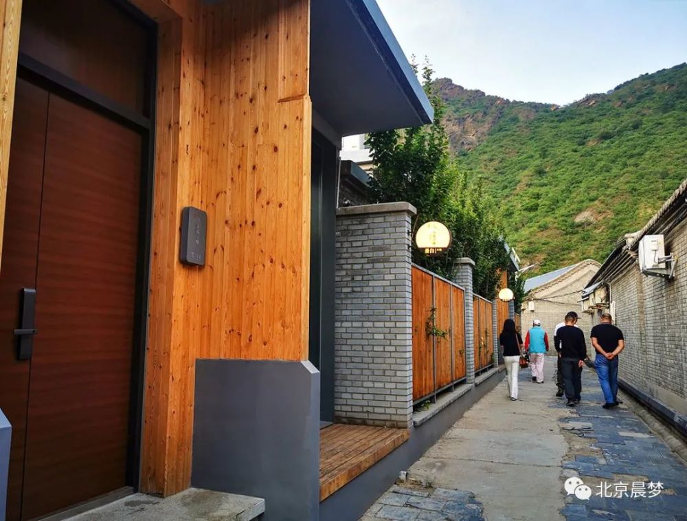 最美乡村怀柔区八宝堂村世外桃源棒棒糖小院