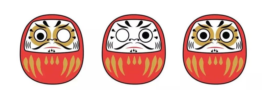 日本设计元素|吉祥物达摩