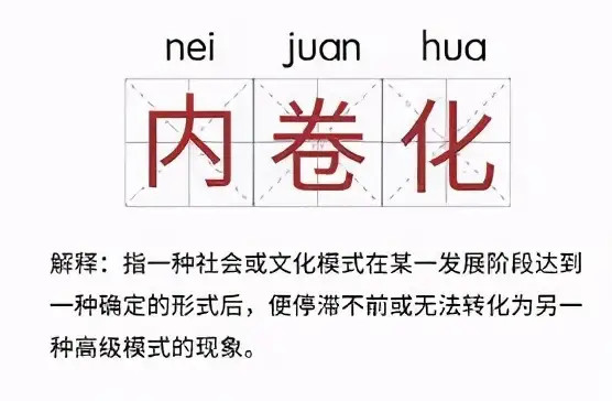 典型的内卷现象包括高考,大学录取的名额有限,家长又都希望孩子上好