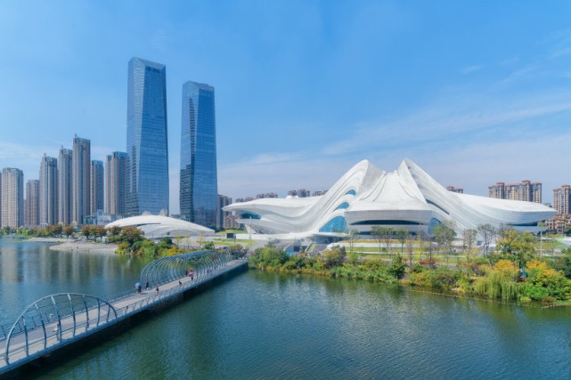 城市风物#长沙-梅溪湖大剧场建筑风景