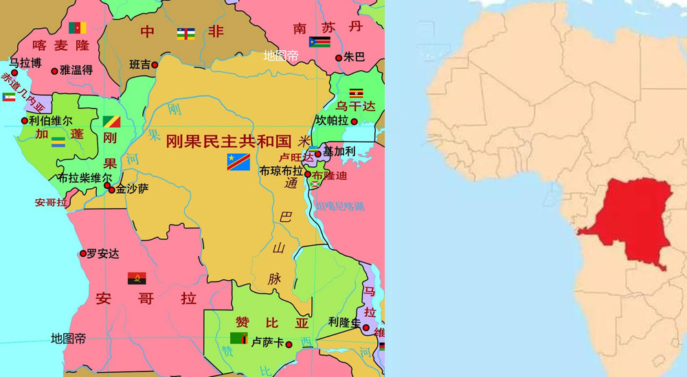 人口和面积都是大国的刚果金,却活成了贫穷落后的小国_腾讯新闻