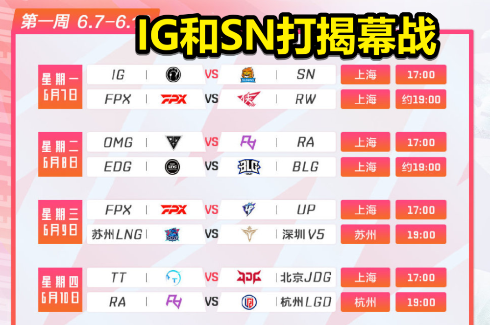 英雄联盟2021夏季赛，英雄联盟2021夏季赛赛程？