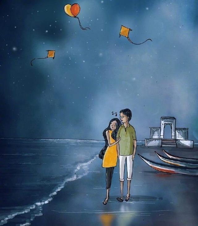 夜深了想念爱人的情话,深情动人,简短暖心!