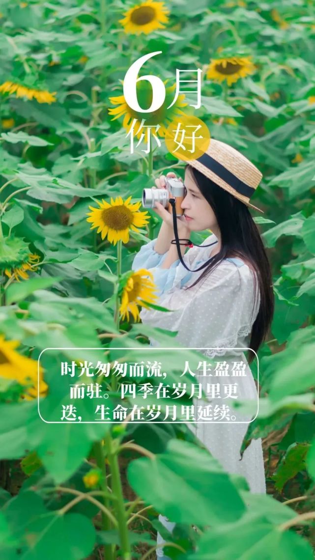 告别了,5月,你好,6月~ 为了人间的烟和火,为了今天的风和月,六月,我